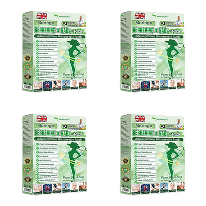 ✅Official Store | 🍋 Aetherium™ Moringa & Berberine 10-IN-1 Advanced Nano Microneedle 1 Patch (Once Daily, visible changes in 7 days) ✅ Obesity, Diabetes, Sleep Apnea, And Joint Issues