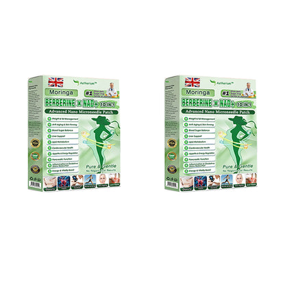 ✅Official Store | 🍋 Aetherium™ Moringa & Berberine 10-IN-1 Advanced Nano Microneedle 1 Patch (Once Daily, visible changes in 7 days) ✅ Obesity, Diabetes, Sleep Apnea, And Joint Issues